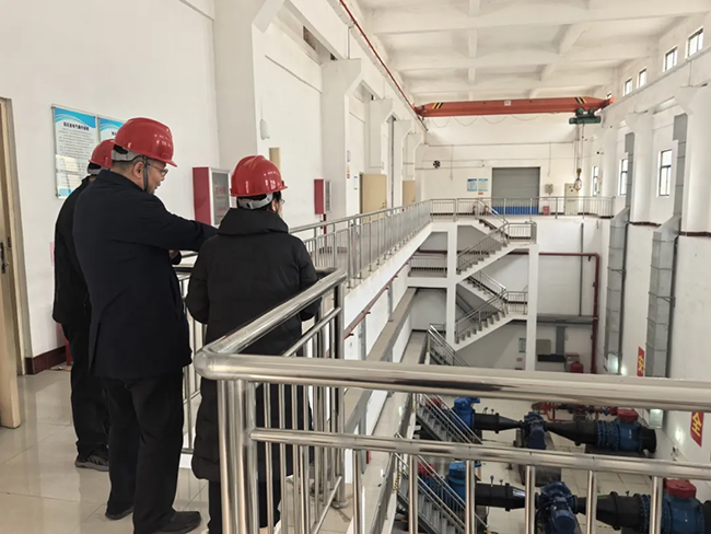 安博(中国)新春慰问送关怀,节前安全督导保平安