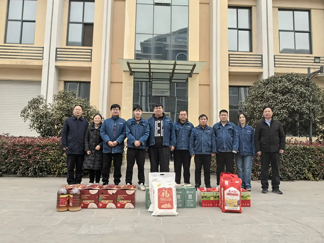 安博(中国)新春慰问送关怀,节前安全督导保平安