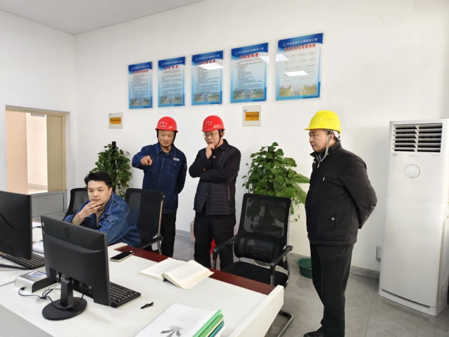 安博(中国)新春慰问送关怀,节前安全督导保平安